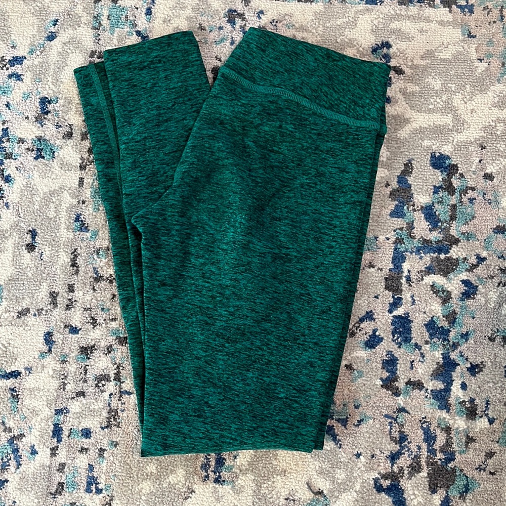 Beyond Yoga Green Space Dye Athletic Leggings - Medium